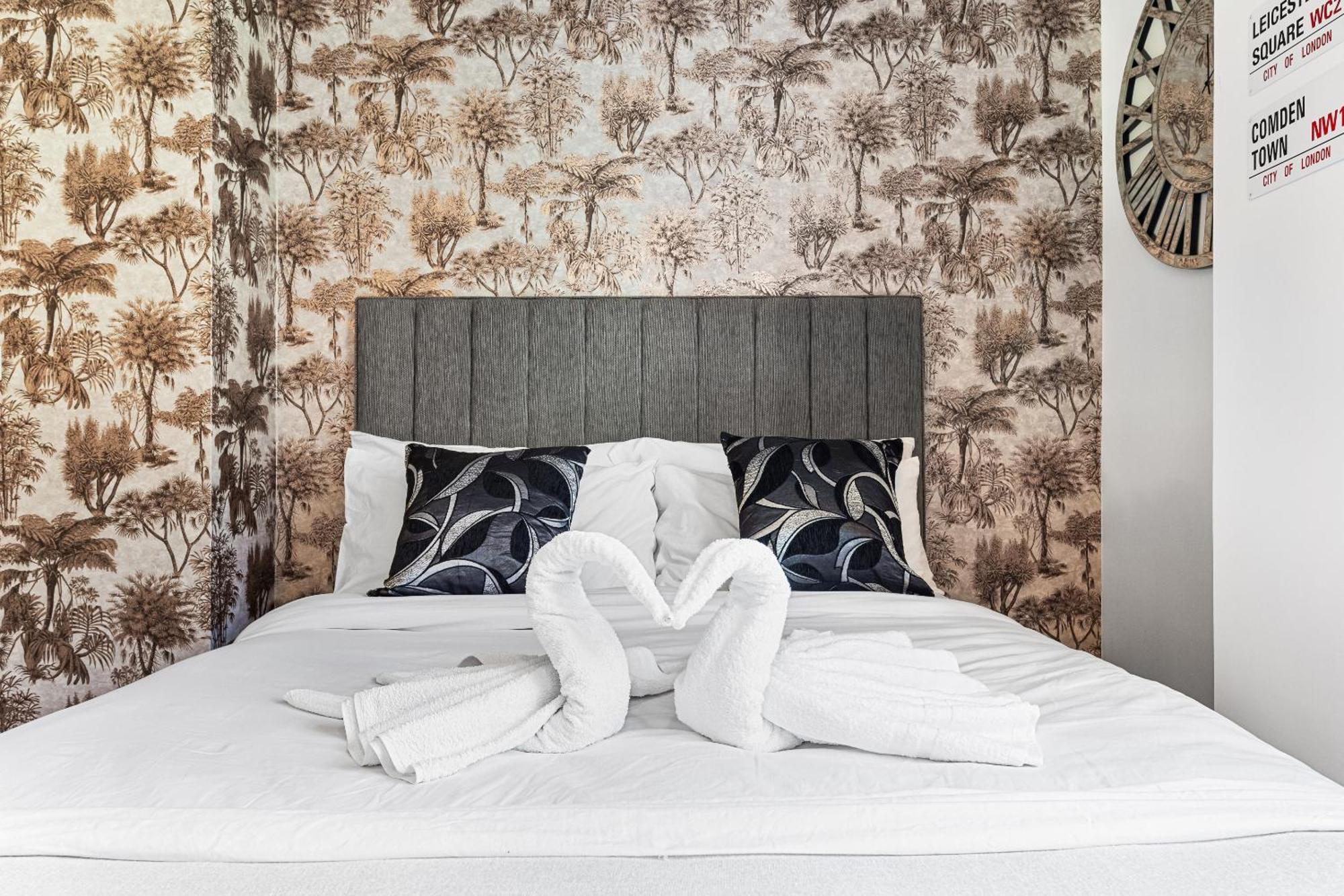 Central London Luxury, Relaxing Apartment! 2 Mins From Paddington Station! Bagian luar foto