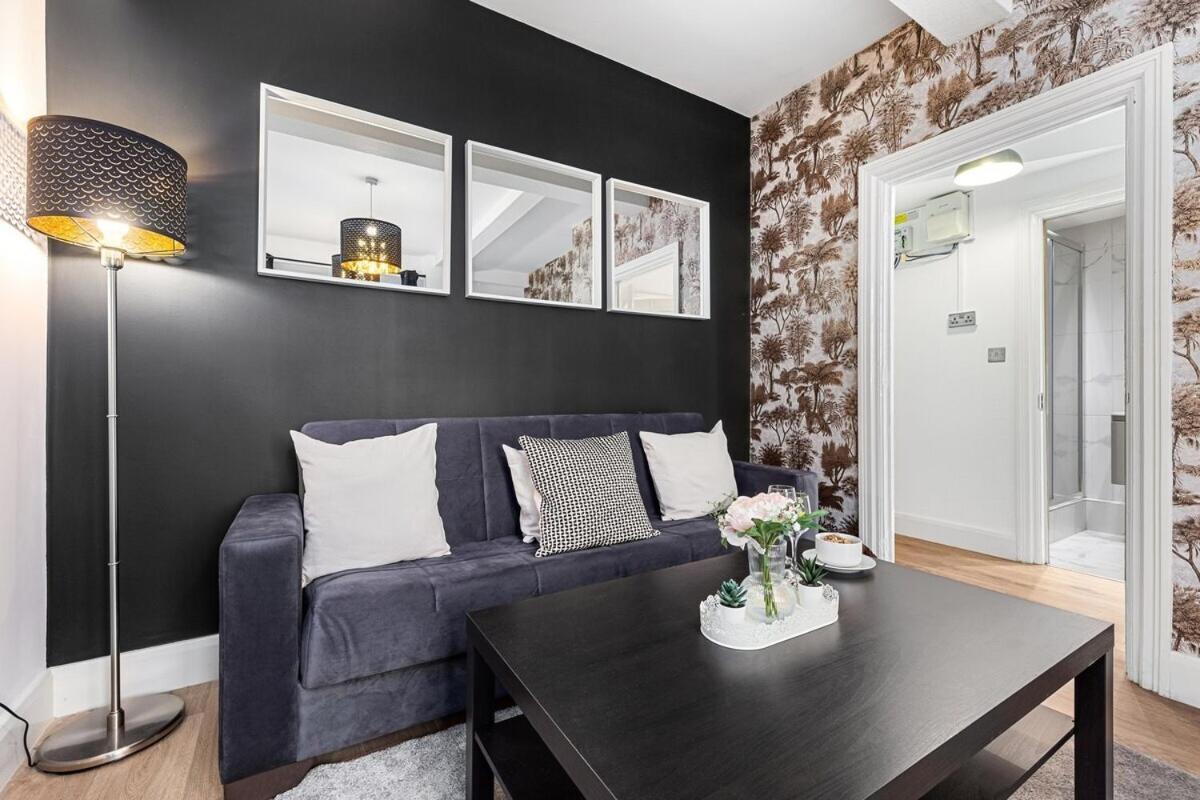 Central London Luxury, Relaxing Apartment! 2 Mins From Paddington Station! Ruang foto