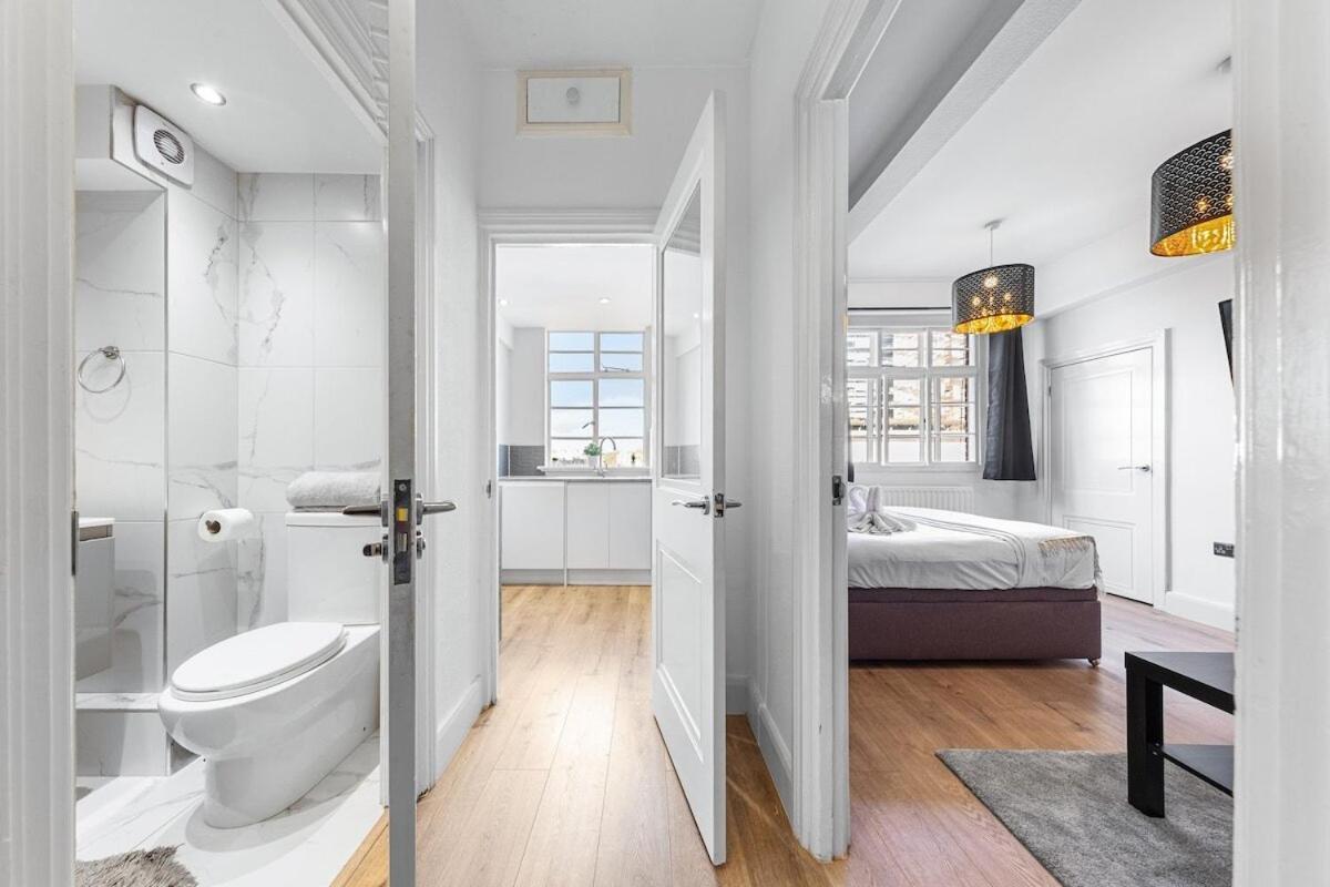 Central London Luxury, Relaxing Apartment! 2 Mins From Paddington Station! Ruang foto