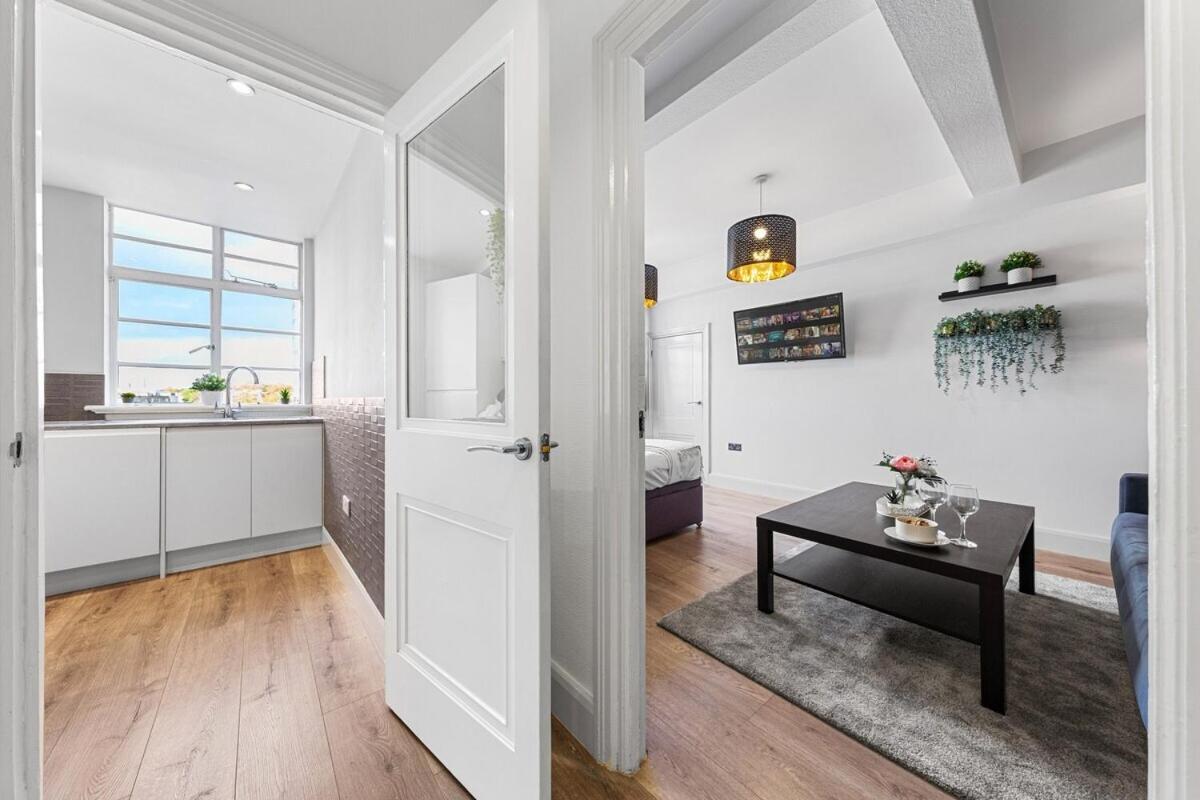Central London Luxury, Relaxing Apartment! 2 Mins From Paddington Station! Ruang foto
